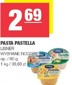 Spar Pasta Pastella Lisner 80g oferta