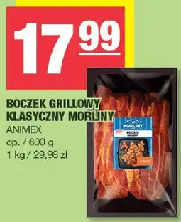 Spar Boczek grillowy klasyczny morliny 600g Animex oferta