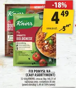 Arhelan Fix pomysł na... Knorr 32-64g oferta