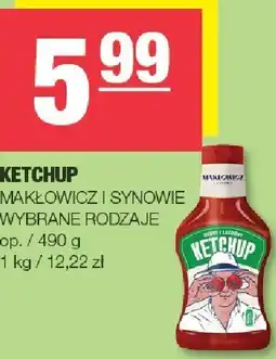 Spar Ketchup maklowicz i synowie 490g Makłowicz i Synowie oferta