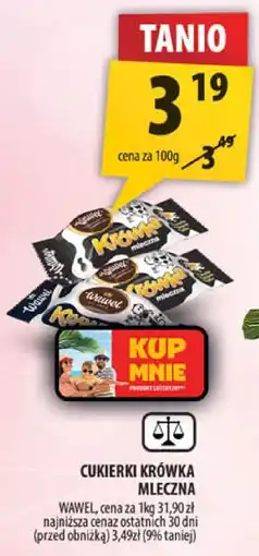 Arhelan Cukierki krówka mleczna 100g Wawel oferta