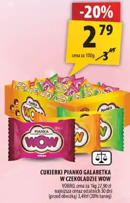 Arhelan Cukierki pianko galaretka czekoladowe Wow 100g oferta