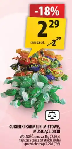 Arhelan Cukierki karmelki miętowe 100g Wawel oferta