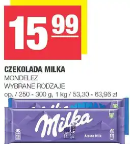 Spar Czekolada Milka Mondelez oferta