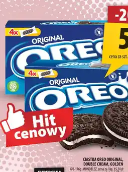 Arhelan Ciastka Oreo original, double cream, golden 170-176g oferta