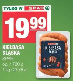 Spar Kiełbasa śląska Spar oferta