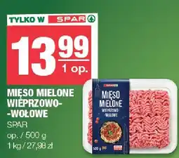 Spar Mięso mielone wieprzowo-wołowe Spar oferta