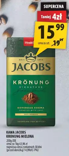 Arhelan Kawa Jacobs Kronung mielona 250g oferta