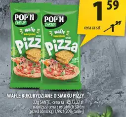 Arhelan Wafle kukurydziane o smaku pizzy 22g SANTE oferta