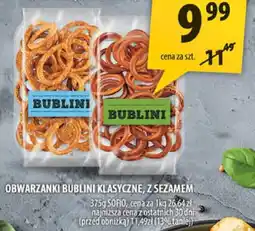 Arhelan Obwarzanki Bublini klasyczne z sezamem 375g oferta
