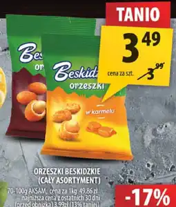 Arhelan Orzeszki Beskidzkie (cały asortyment) 70-140g oferta