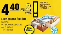 Spar Lody kostka Śnieżna Koral oferta