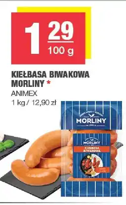 Spar Kiełbasa biwakowa Morliny 1kg Animex oferta