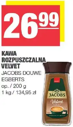 Spar Kawa rozpuszczalna velvet 200 g Jacobs Douwe Egberts oferta