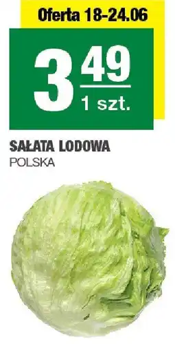 Spar Sałata lodowa 1 szt. SPAR oferta