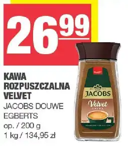 Spar Kawa rozpuszczalna Velvet Jacobs Jacobs Douwe Egberts oferta