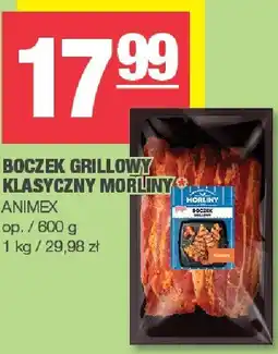 Spar Boczek grillowy klasyczny Morliny Animex oferta