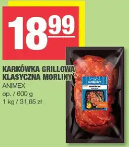 Spar Karkówka grillowa klasyczna Morliny Animex oferta