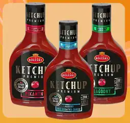 Auchan Ketchup premium łagodny bez cukru Roleski 425-465g oferta