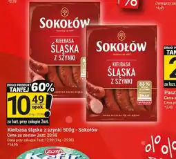 Hitpol Kiełbasa śląska z szynki Sokołów oferta