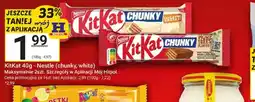 Hitpol KitKat 40gNestle (chunky, white) oferta