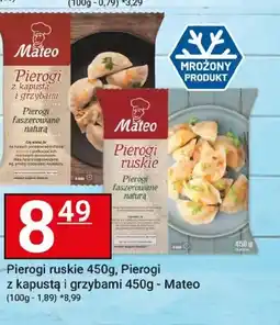 Hitpol Pierogi ruskie, Pierogi z kapustą i grzybamiMateo oferta