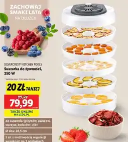 Lidl Silvercrest Kitchen Tools Suszarka do żywności oferta