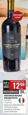 Biedronka NEGROAMARO PRIMITIVO oferta