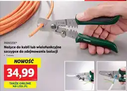 Lidl PARKSIDE Nożyce do kabli lub wielofunkcyjne szczypce do zdejmowania izolacji oferta