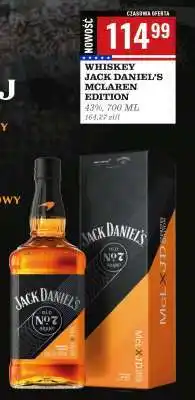 Biedronka WHISKEY JACK DANIEL’S MCLAREN EDITION oferta