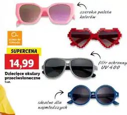 Lidl Dziecięce okulary przeciwsłoneczne oferta