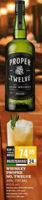 Biedronka WHISKEY PROPER NO. TWELVE 40%, 700 ML oferta