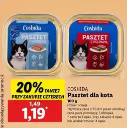 Lidl Coshida Pasztet dla kota oferta