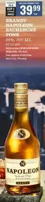 Biedronka BRANDY NAPOLEON RECHERCHÉ PONS oferta
