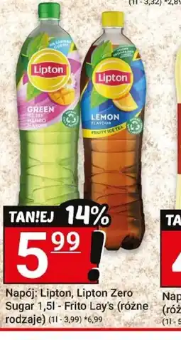 Hitpol Napój Lipton, Lipton Zero Sugar oferta