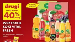 Biedronka Sok mandarynkowy Vital Fresh oferta