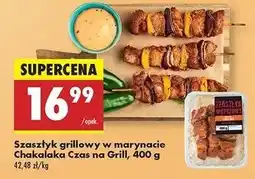 Biedronka Szaszłyk grillowy w marynacie chakalaka Czas Na Grill oferta
