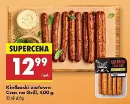Biedronka Kiełbaski grillowe ziołowe Czas Na Grill oferta