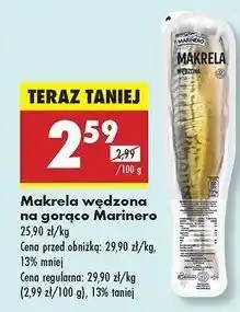 Biedronka Makrela wędzona Marinero oferta