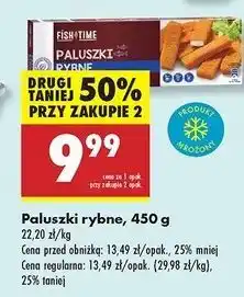 Biedronka Paluszki rybne panierowane Fish Time oferta