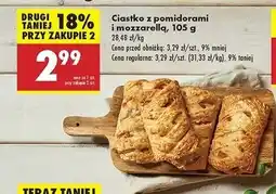 Biedronka Ciastko z pomidorami i mozzarellą oferta