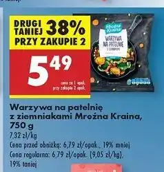 Biedronka Warzywa na patelnie z ziemniakami Mroźna Kraina oferta