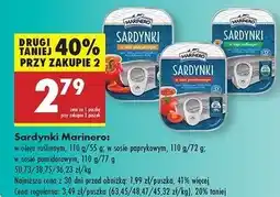 Biedronka Sardynki w sosie pomidorowym Marinero oferta
