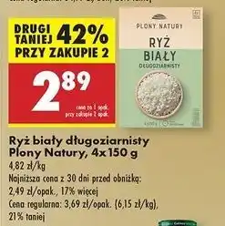 Biedronka Ryż biały długoziarnisty Plony Natury oferta