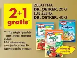 Biedronka Żelfix 3:1 Dr. Oetker oferta