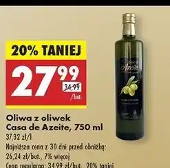 Biedronka Oliwa z oliwek Casa De Azeite oferta