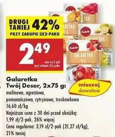 Biedronka Galaretka truskawkowa Bakello oferta