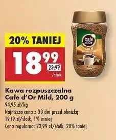 Biedronka Kawa Cafe D'or Mild oferta