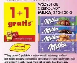 Biedronka Czekolada toffee wholenut Milka Mmmax oferta