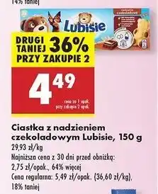 Biedronka Ciastka czekoladowe Lu Petitki Lubisie oferta